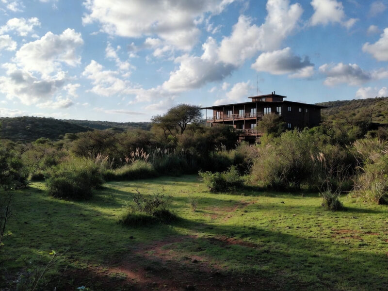 Private reserve with plenty of space to relax