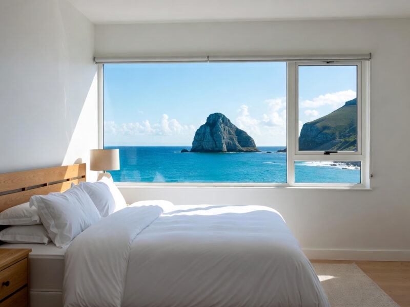 Oceanview bedroom in Seapoint