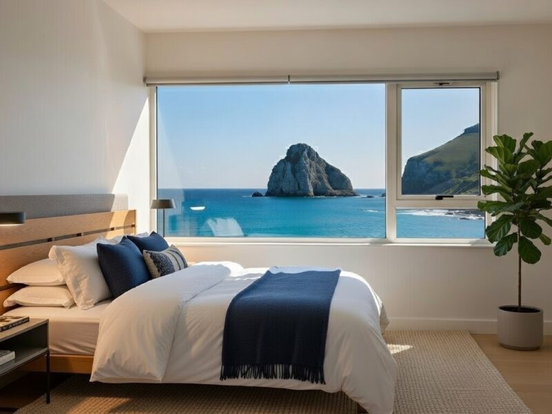 Oceanview bedroom in Seapoint