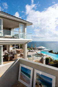 Stunning modern beachfront home