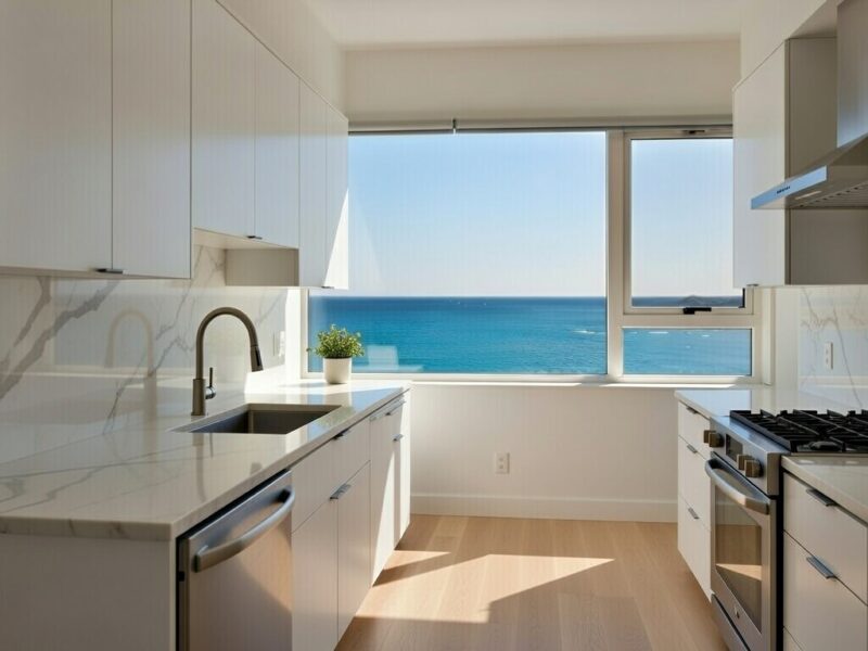Oceanview bedroom in Seapoint